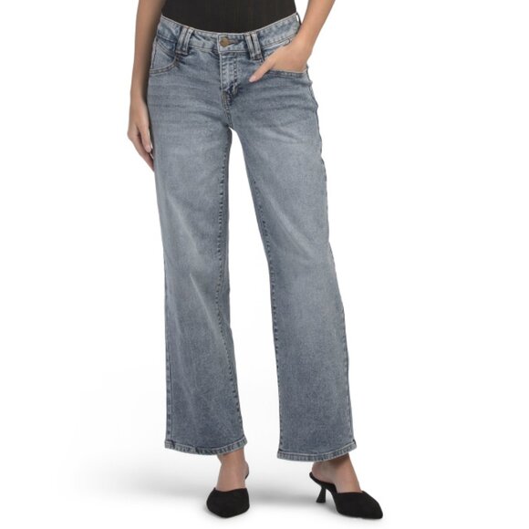 D. JEANS Medium Cora Rinse Wide Leg Jeans - Picture 1 of 2